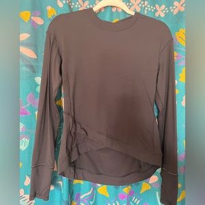 Lululemon black long sleeve Size Medium